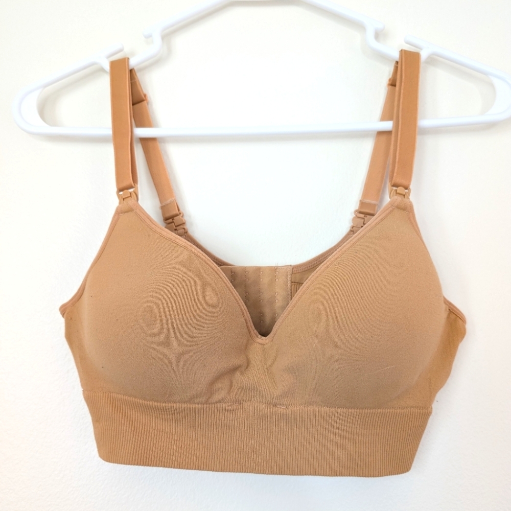 IBLANQI BODY Cooling Maternity + Nursing Bra - Nude AND Black